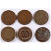 Image 2 : (6) INDIAN HEAD CENTS (57, 63, 64 CN, 66, 67, 68)