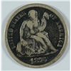 Image 1 : 1876-CC SEATED DIME FINE