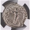 Image 3 : ROMAN EMPIRE ANCIENT SILVER DENARIUS, CARACALLA,  A.D. 198-217 NGC CH XF RARE!!