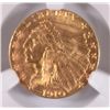Image 2 : 1910 $2.5 GOLD INDIAN NGC MS-65