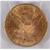Image 3 : 1891 $10 GOLD LIBERTY PCGS MS-63