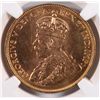 Image 2 : 1914 $10 CANADA GOLD NGC MS-64 (RARE)
