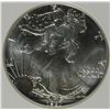 Image 2 : 1987 AMERICAN SILVER EAGLE, PCI MS-70  RARE  TRENDS PRICE $2500.00