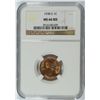 Image 1 : 1938-S LINCOLN CENT, NGC MS-66 RED!