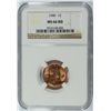 Image 1 : 1940 LINCOLN CENT, NGC MS-66 RED