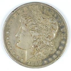 1888-S MORGAN DOLLAR XF-45 FEW RIM BUMPS
