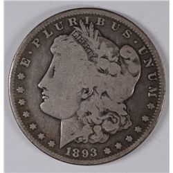 1893 MORGAN DOLLAR VG