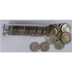 ROLL OF SILVER ROOSEVELT DIMES