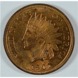1907 INDIAN HEAD CENT MS-64