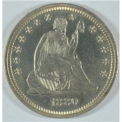 1880 PROOF SEATED QUARTER PF-66