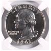 Image 2 : 1961 WASHINGTON QUARTER, NGC PROOF-67