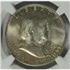Image 2 : 1950-D FRANKLIN HALF DOLLAR, NGC MS-63 FBL