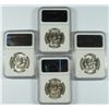 Image 2 : LOT OF ( 4 ) 1951-S FRANKLIN HALF DOLLARS, NGC MS63