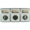 Image 1 : ( 3 ) 1961 FRANKLIN HALF DOLLAR, NGC PROOF-67