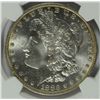 Image 2 : 1883-O MORGAN SILVER DOLLAR, NGC MS-65+  BLAST WHITE!!  SUPER