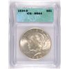 Image 1 : 1934-D PEACE DOLLAR ICG MS-64