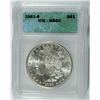 Image 1 : 1881-S MORGAN SILVER DOLLAR, ICG MS-65
