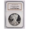 Image 1 : 1999-P AMERICAN SILVER EAGLE, NGC PROOF-69 ULTRA CAMEO