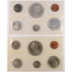 ( 2 ) 1965 CANADIAN PROOF SETS, GEMS!