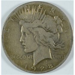 1928 PEACE DOLLAR G/VG