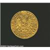 Image 2 : Ferdinand II Gold 10 Ducat 1621, KM1400, Prague mint. Standing figure of Ferdinand with sword and or