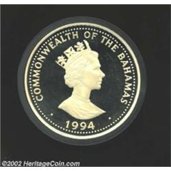 Elizabeth II 100 Dollars 1994, KM184, Proof. Kilo Whale Series, Killer Whales. A huge issue with a p