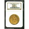Maria I Gold 6,400 Reis 1789R, KM218.1, MS63 NGC, a bold strike in all areas, with full mint bloom a
