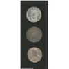 960 Reis Lot of Three including: 1816(B) KM307.1, struck over a colonial 8 reales, AU cleaned, 1818R