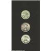 Image 2 : George V Dime lot as follows: 1929, KM23a, AU with a small reverse rim bump; 1932, KM23a, nicely ton