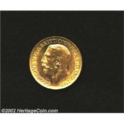 George V Gold Sovereign 1911C, BU, typical surface marks. Important notice: We expect to be auctioni