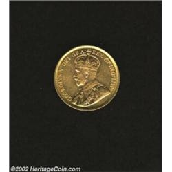 George V Gold Five Dollars 1913, KM26, AU, delicate apple-green and rose accents. Important notice:.