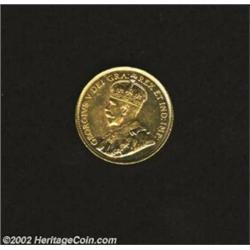 George V Gold Five Dollars 1913, KM26, AU with full lustre, the reverse being particularly choice. I