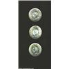 George VI Dimes including: 1940, 1941, and 1942, KM34, all are Uncirculated. 3 coins Important notic
