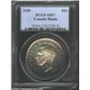 Image 1 : George VI Matte Specimen Dollar 1939, KM-37, Specimen 67 PCGS. A truly incredible example of this po