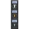 Elizabeth II 1989 3 Coin set, including $5 Maple Leaf in silver PR69 Deep Cameo PCGS, Gold $50 PR68.
