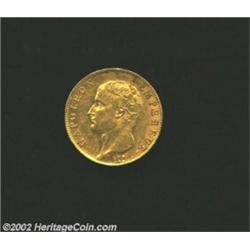 Napoleon Empereur Gold 20 Francs L'AN 13-A, KM663.1, Nearly EF with considerable mint lustre. Re-des