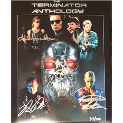 Terminator – Multi Signed Photo (RARE!!!)