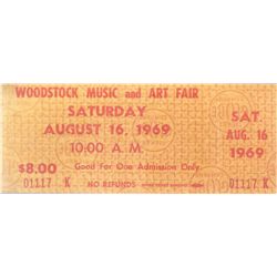 Woodstock – Original Ticket