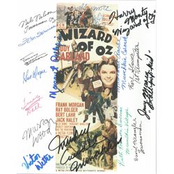 Wizard of Oz Cast – Multi Signed Photo (RARE!!!)