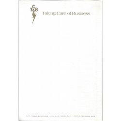 Elvis Presley – Personal Stationary