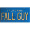 Image 1 : Lee Majors (The Fall Guy) – Signed License Plate