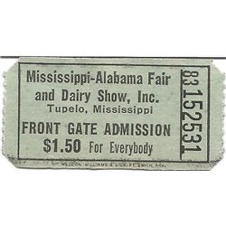 Elvis Presley – Concert Ticket (Historical!!!)