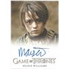 Image 1 : Maisie Williams (Game of Thrones) – Signed Chase Card