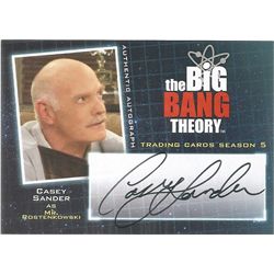 Casey Sander (Big Bang Theory) – Signed Chase Card