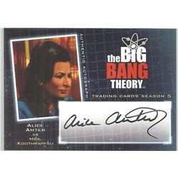 Alice Amter (Big Bang Theory) – Signed Chase Card