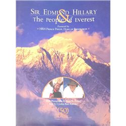 Sir Edmund Hilary – Signed Book