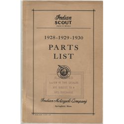 Steve McQueen – Personally Owned 1928-1930 Indian Catalog