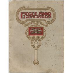 Steve McQueen – Personally Owned 1914 Excelsior Catalog