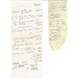 Elvis Presley – Archive of jewelry purchases (Lot 1)