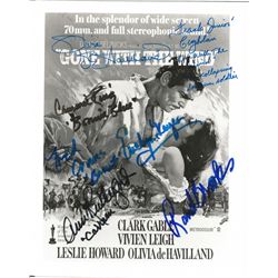 Gone with the Wind Cast - Multi Signed Photo